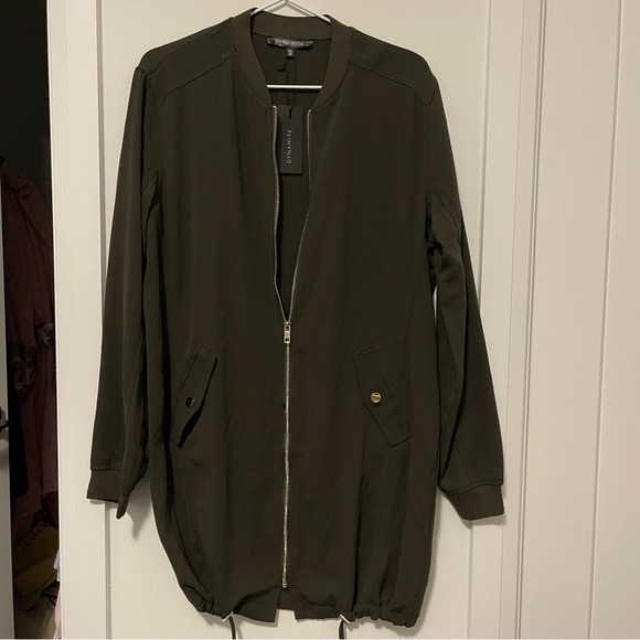 Dynamite Long Zip Up - Picture 1 of 5